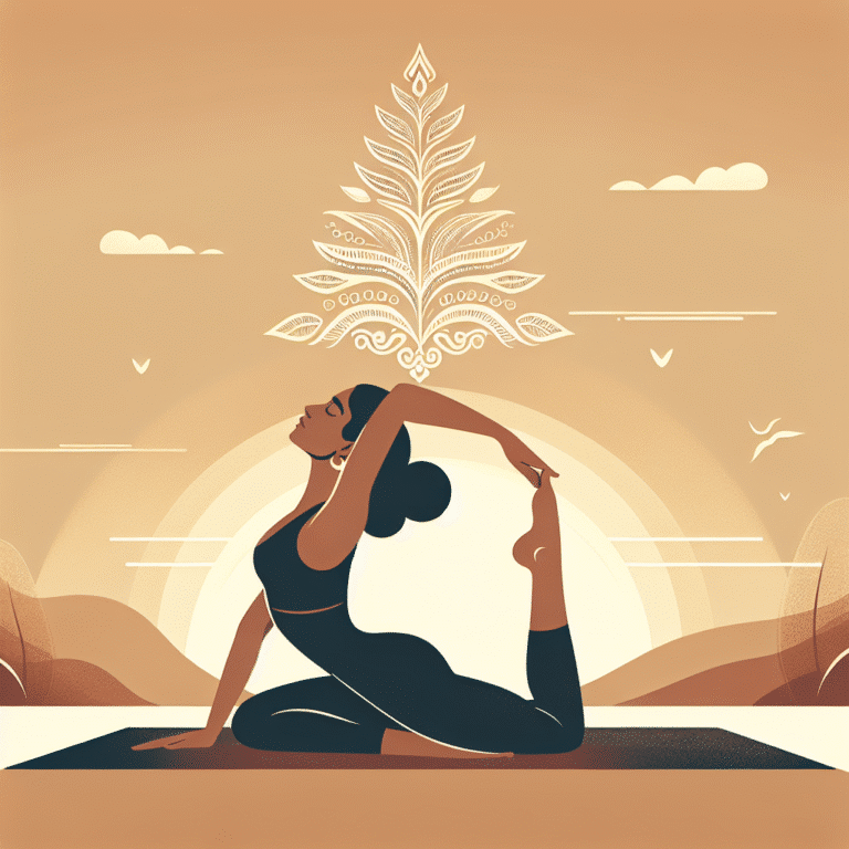 correção de postura com yoga