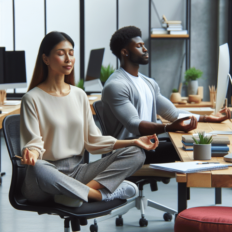 exercícios de relaxamento no escritório: reduza o estresse em sua rotina