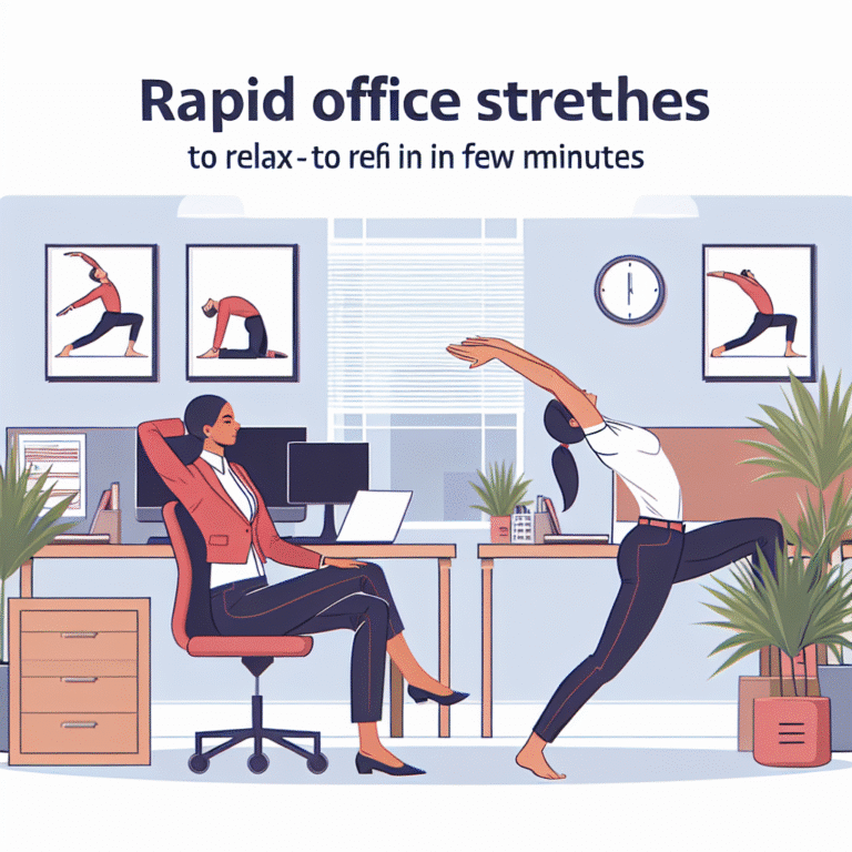 alongamentos rápidos para escritório: como relaxar em poucos minutos