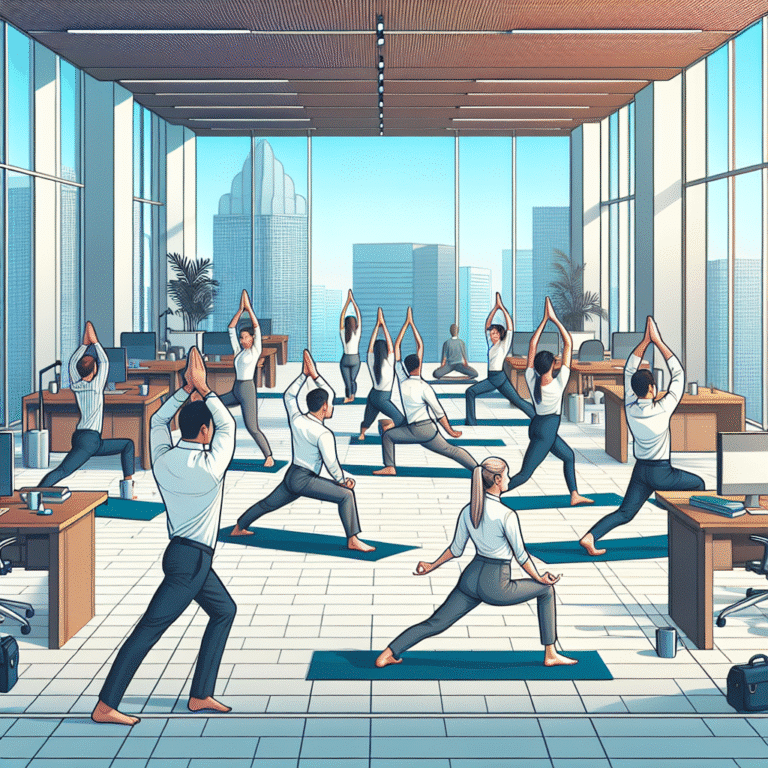 guia de yoga para iniciantes no escritório: comece agora
