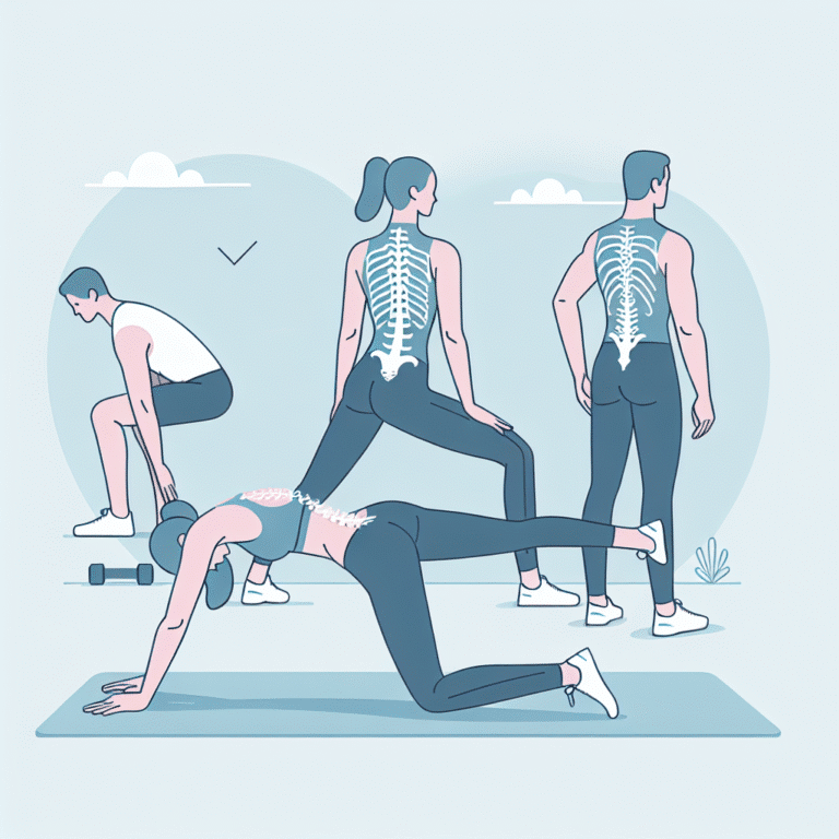 Exercícios para garantir a coluna alinhada