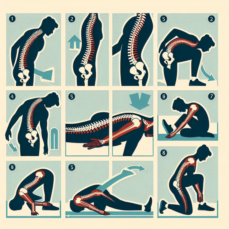 passo a passo para alongar a coluna e reduzir dores