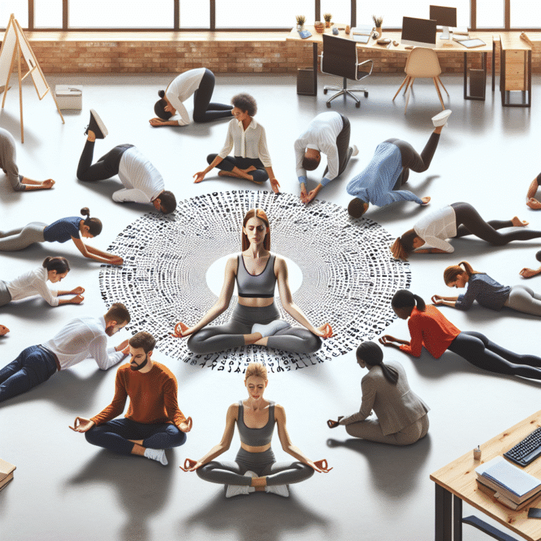 yoga para melhorar a circulação sanguínea no ambiente de trabalho