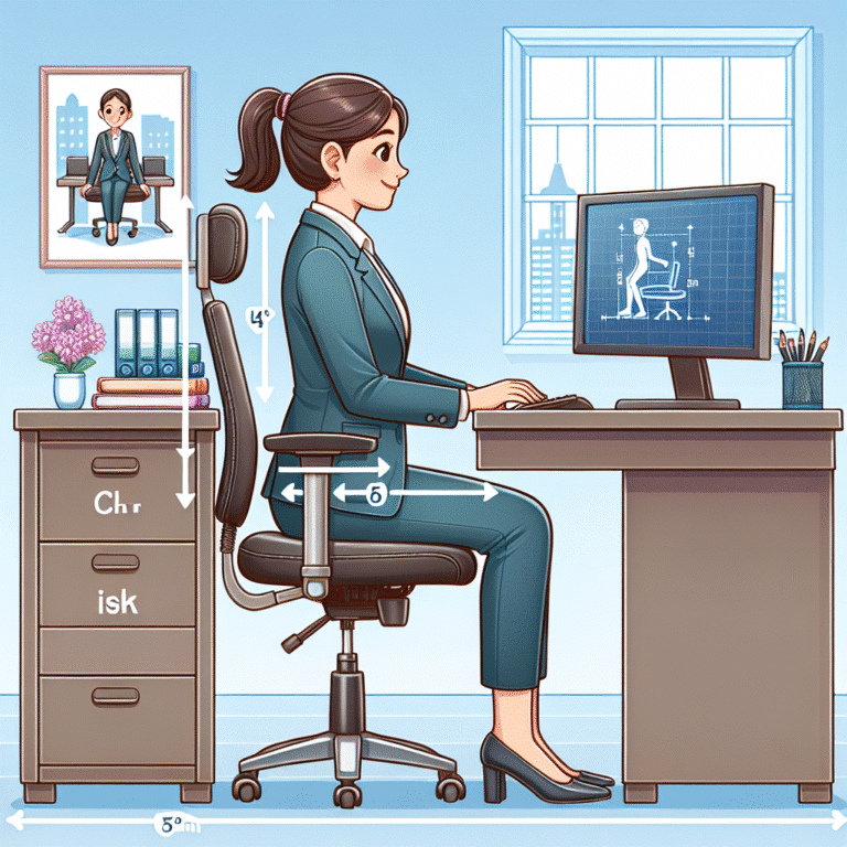 Dicas práticas para melhorar a postura no escritório