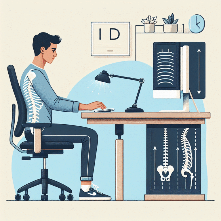 como evitar dores lombares no trabalho