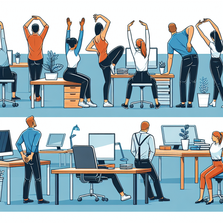 alongamentos para coluna no trabalho: previna dores com movimentos simples