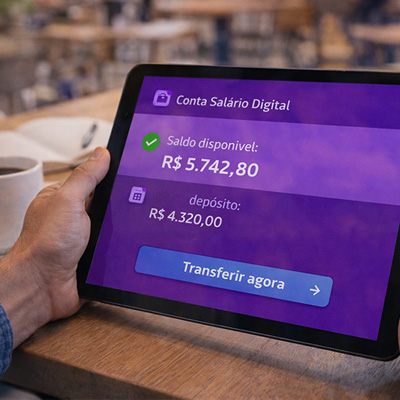 Compare conta salário digital vs conta corrente, entenda diferenças, restrições, benefícios e saiba qual escolher para receber salário.