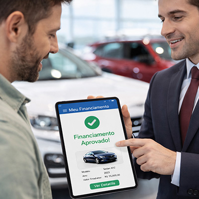 O financiamento com garantia de veículo permite usar um carro quitado como garantia para obter crédito com juros menores e mais detalhes.