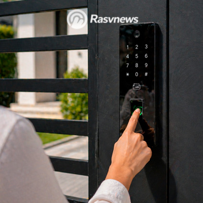 Fechadura eletrônica digital com biometria