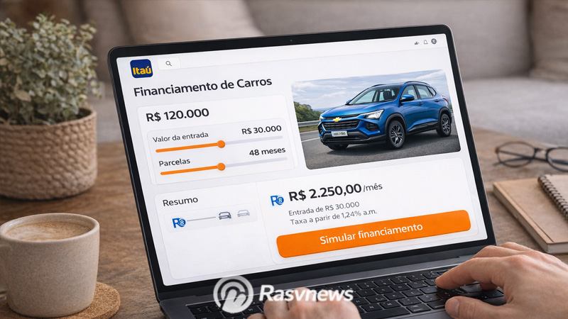 Financiamento de carro Itaú: como funciona, taxas, prazos e o que avaliar antes de contratar