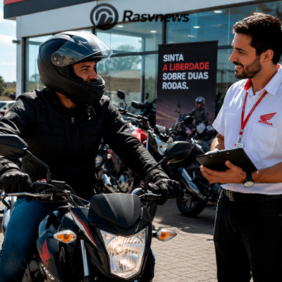 Financiar moto com nome sujo