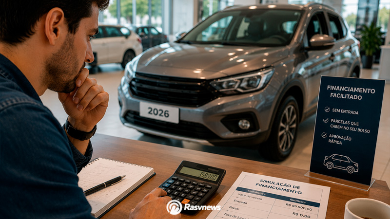 Compra de carros sem entrada em 2026: como financiar veículos sem pagar valor inicial